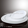 Plato popular rollin porcelana oval